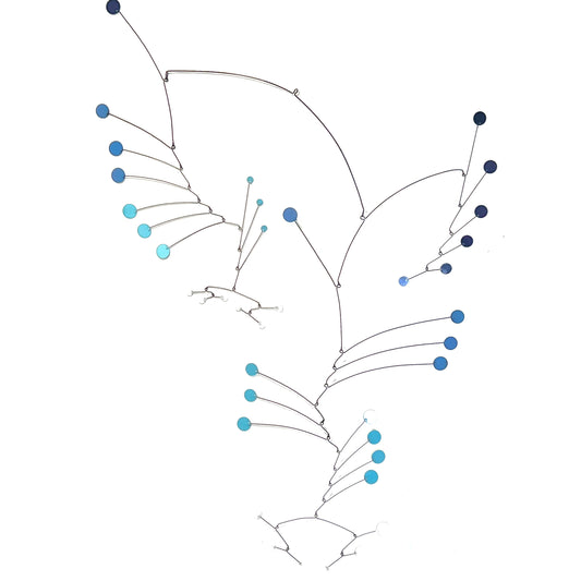 DIÁSPORA - Móvil para colgar - Alto 200cm x Ancho 130cm