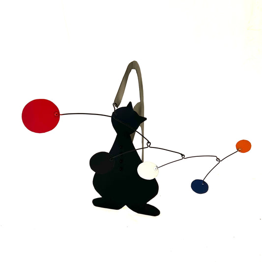 GATO NEGRO - Móvil de superficie - Alto 40cm x Ancho 45cm