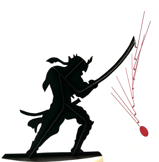 SAMURÁI - Móvil de superficie - Alto 75cm x Ancho 80cm